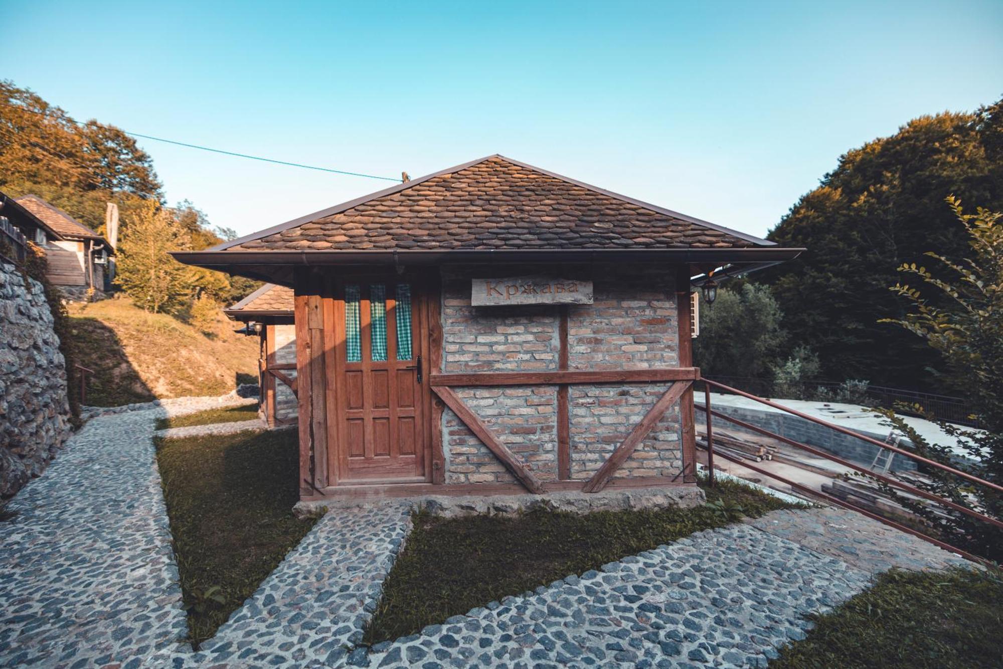 Konak Dobri Potok Krupanj Bagian luar foto